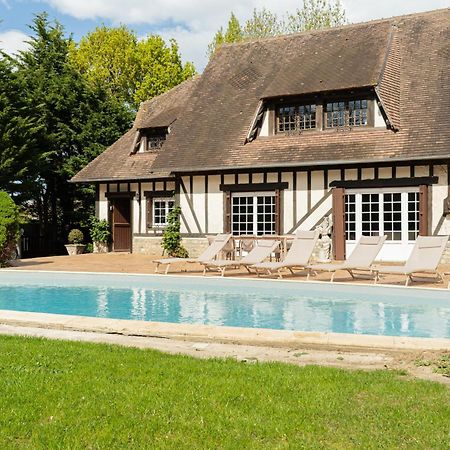 Superbe Maison Normande Avec Piscine A 3 Minutes De La Mer Auberville Εξωτερικό φωτογραφία